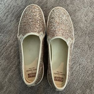 Kate spade led glitter shoes